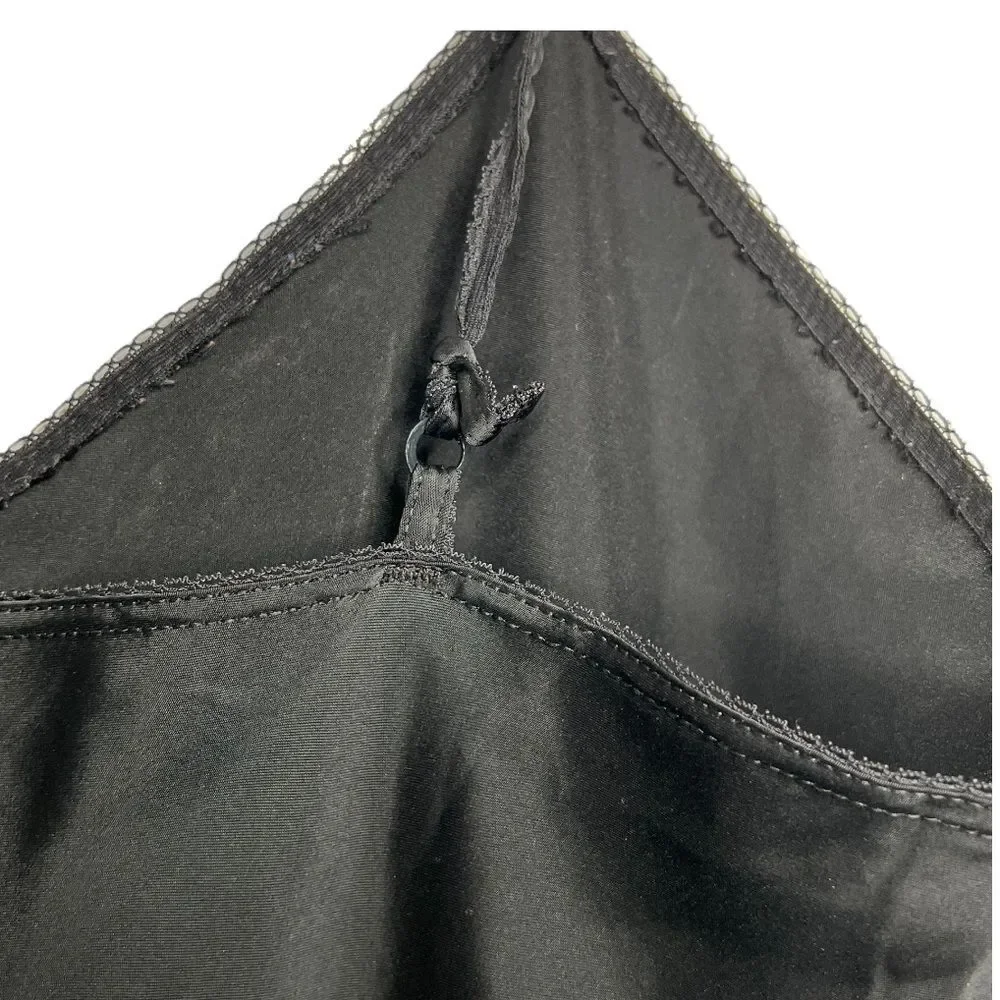 Vintage Full Black Slip as‎ is - Picture 4 of 8